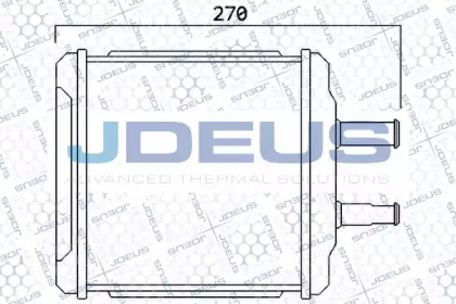 Теплообменник JDEUS 256M09