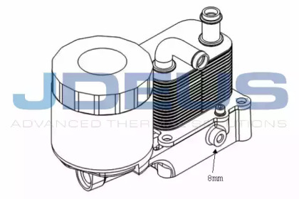 Теплообменник JDEUS 412M25
