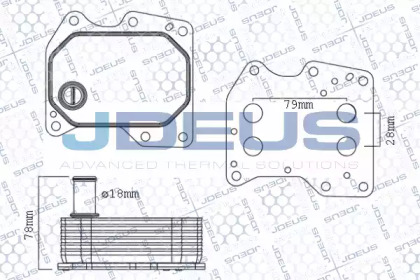 Теплообменник JDEUS 412M29