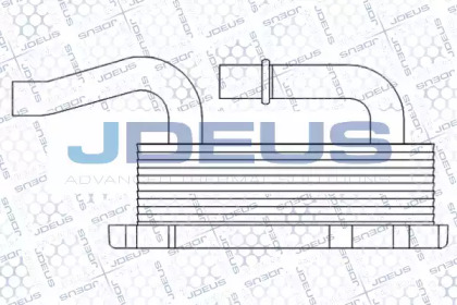 Теплообменник JDEUS 417M37A