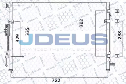 Конденсатор, кондиционер JDEUS 765M19