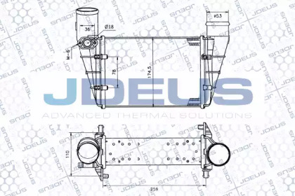 Теплообменник JDEUS 801M15