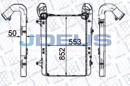 Теплообменник JDEUS 808M07
