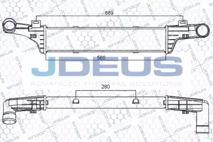 Теплообменник JDEUS 817M33A