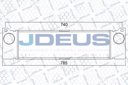 Теплообменник JDEUS 817M45