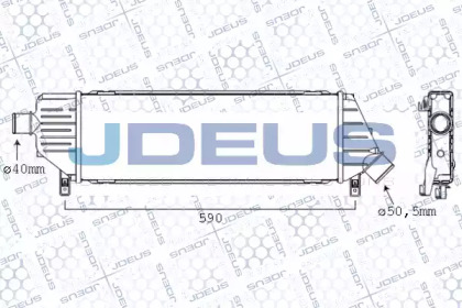 Теплообменник JDEUS 819M42A