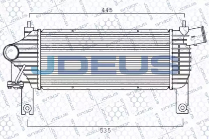 Теплообменник JDEUS 819M61A