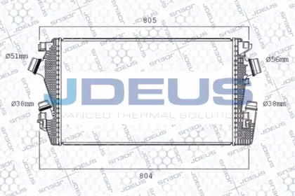 Теплообменник JDEUS 820M83A