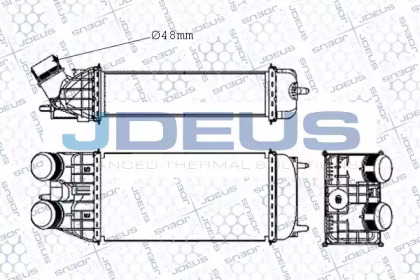 Теплообменник JDEUS 821M41A