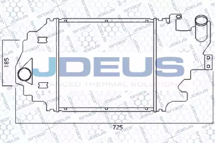 Теплообменник JDEUS 823M30A