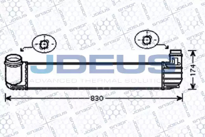 Теплообменник JDEUS 823M91