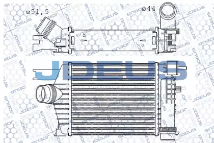 Теплообменник JDEUS 823M95A