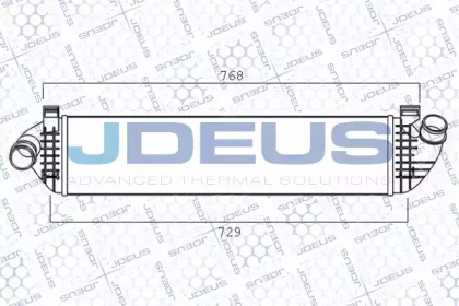 Теплообменник JDEUS 831M09A