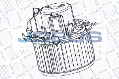 Электродвигатель JDEUS BL0110016