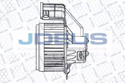 Электродвигатель, вентиляция салона JDEUS BL0230007