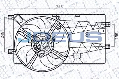 Вентилятор JDEUS EV111290