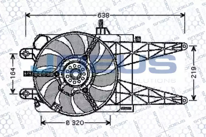 Вентилятор JDEUS EV11M600