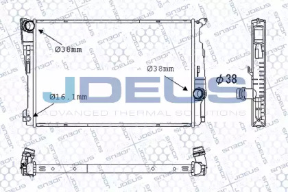 Теплообменник JDEUS M-0050640