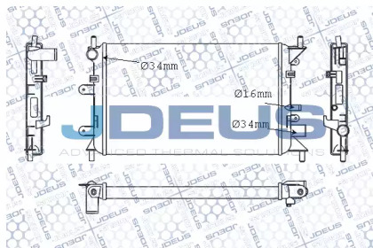 Теплообменник JDEUS M-012055A