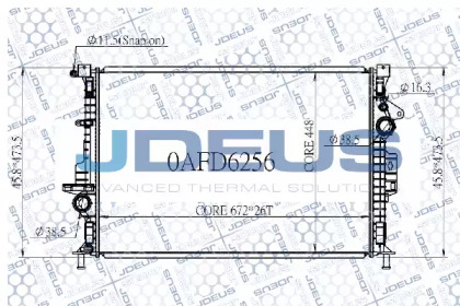 Теплообменник JDEUS M-0120670