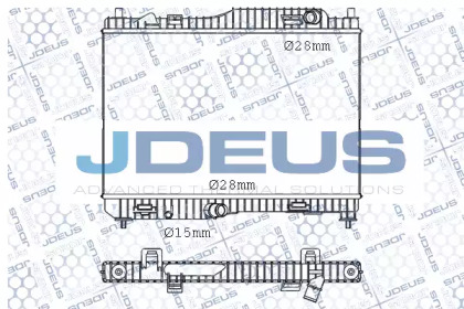 Теплообменник JDEUS M-012069A