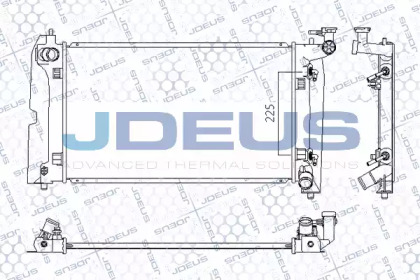 Теплообменник JDEUS M-0280100