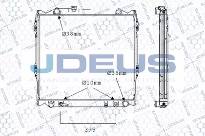 Теплообменник JDEUS M-0280990