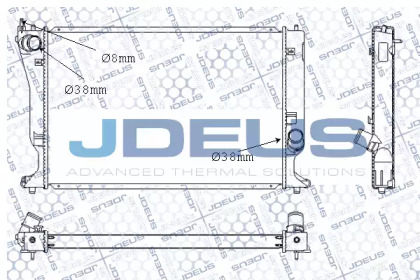 Теплообменник JDEUS M-0281080