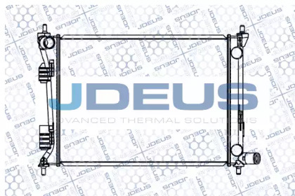 Радиатор, охлаждение двигателя JDEUS M-0540450