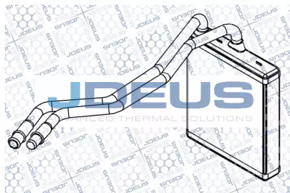 Теплообменник JDEUS M-212057A