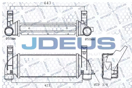 Теплообменник JDEUS M-812110A