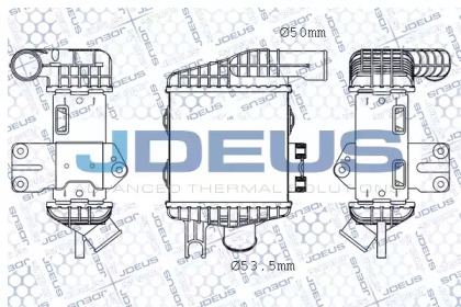 Теплообменник JDEUS M-854034A