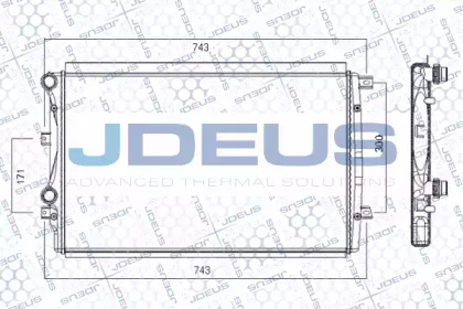 Теплообменник JDEUS RA0010301