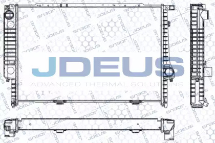 Радиатор, охлаждение двигателя JDEUS RA0050180