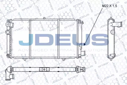 Теплообменник JDEUS RA0070010