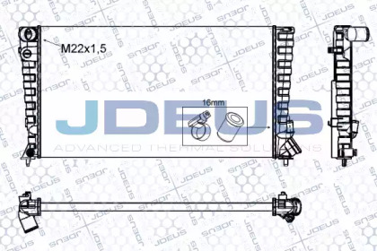 Теплообменник JDEUS RA0070200