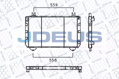 Теплообменник JDEUS RA0120211