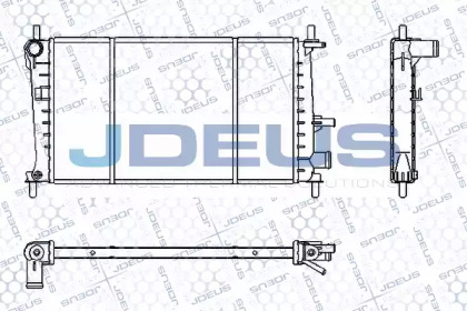 Теплообменник JDEUS RA0120940