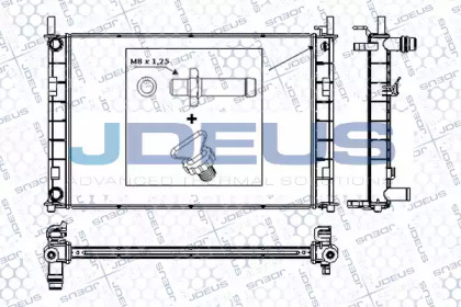 Теплообменник JDEUS RA0121080