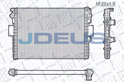 Теплообменник JDEUS RA0140010