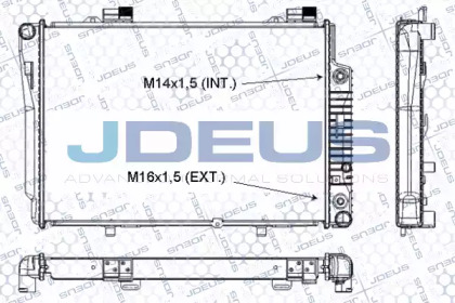 Теплообменник JDEUS RA0170350