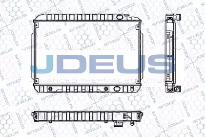 Радиатор, охлаждение двигателя JDEUS RA0170450