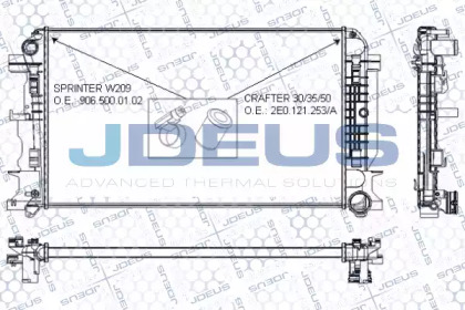 Теплообменник JDEUS RA0170800