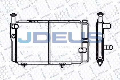 Теплообменник JDEUS RA0210110