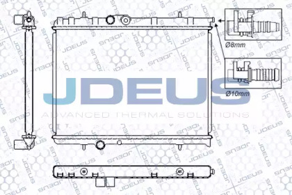 Теплообменник JDEUS RA0210310