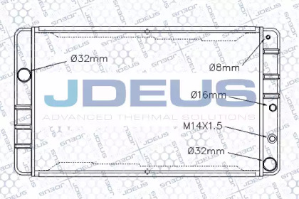 Теплообменник JDEUS RA0310410