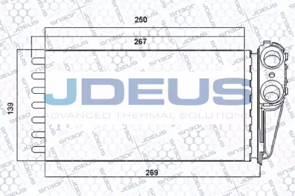 Теплообменник JDEUS RA2210320