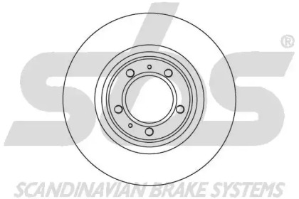 Тормозной диск sbs 1815201015