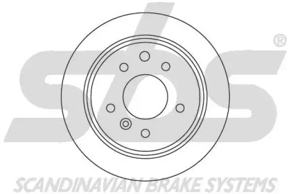 Тормозной диск sbs 1815201217