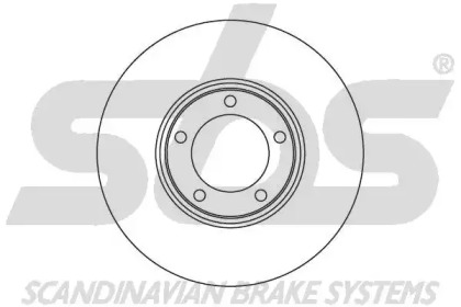 Тормозной диск sbs 1815201219